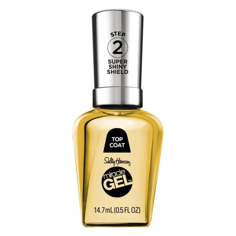 Hot Sally Hansen Miracle Gel Top Coat - Transparant - 115 SuperShiny Shield