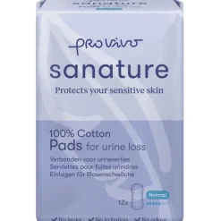 Sale Sanature Pro Vivo 100% Katoenen Incontinentieverband Normaal 12 stuks