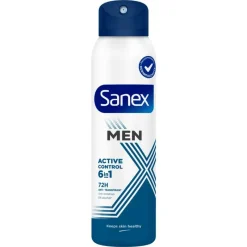 New Sanex Men Active Control Deodorant Spray 150 ML