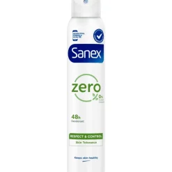 Clearance Sanex Zero% Respect & Control Deodorant Spray 200 ML