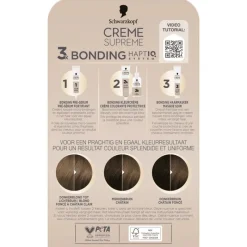 Outlet Schwarzkopf Creme Supreme Haarkleuring 6-0 Natuurlijk Lichtbruin