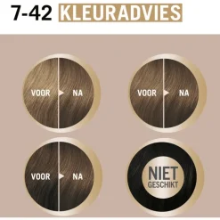 New Schwarzkopf Creme Supreme Haarkleuring 7-42 Nude Beige Donkerblond