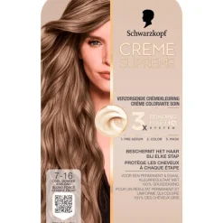 Clearance Schwarzkopf Creme Supreme Haarkleuring 7-16 Cool As Donkerblond
