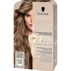 Clearance Schwarzkopf Creme Supreme Haarkleuring 7-16 Cool As Donkerblond