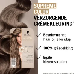 Clearance Schwarzkopf Creme Supreme Haarkleuring 7-16 Cool As Donkerblond
