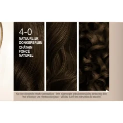 Sale Schwarzkopf Creme Supreme Haarkleuring 4-0 Natuurlijk Donkerbruin