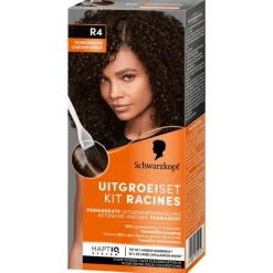 Online Schwarzkopf Permanent Color Uitgroeiset R4 Donkerbruin