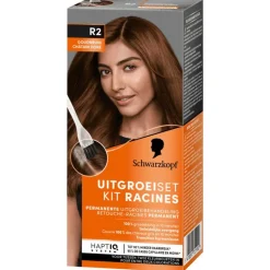 Clearance Schwarzkopf Permanent Color Uitgroeiset R2 Goudbruin