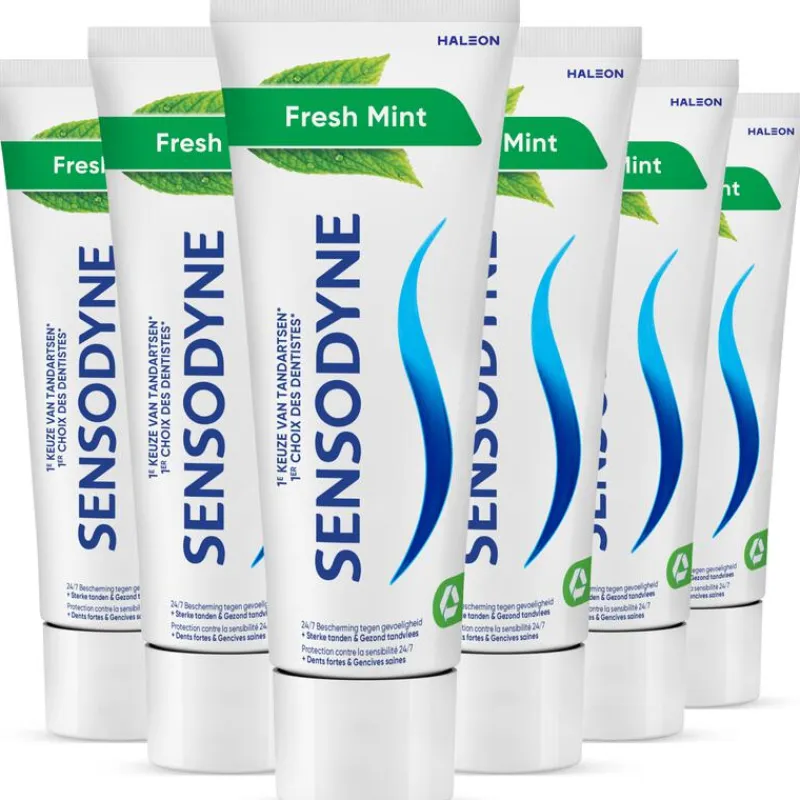Clearance Sensodyne Fresh Mint Tandpsta 75 ML Multipack 6 stuks