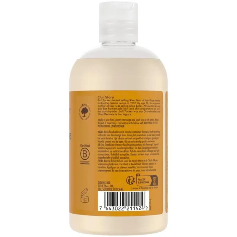 Online Shea Moisture Shampoo Raw Shea Butter 384 ML