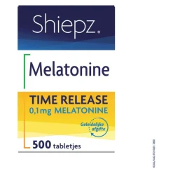 Clearance SleepzZ Shiepz Melatonine Time Release 0,1 mg 500 tabletten