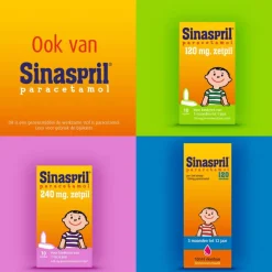 Discount Sinaspril Paracetamol Kauwtabletten 10 stuks