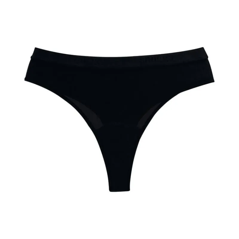 Discount Snuggs period underwear Active highrise light black L