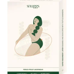 Discount Snuggs period underwear Brazilian light black L