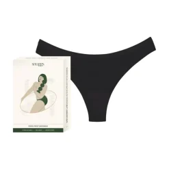 Online Snuggs period underwear Brazilian light black M