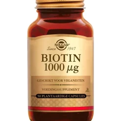Online Solgar Biotin 1000 mcg 50 capsules