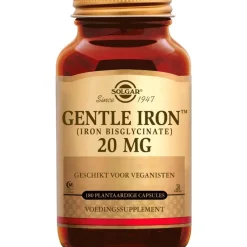 Sale Solgar Gentle Iron 20mg 180 stuks