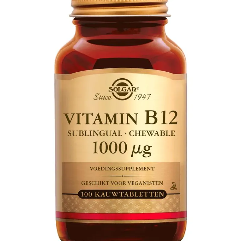Best Solgar Vitamin B-12 1000 mcg 100 kauwtabletten