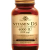 Discount Solgar Vitamin D-3 4000 IU 100 mcg 60 capsules