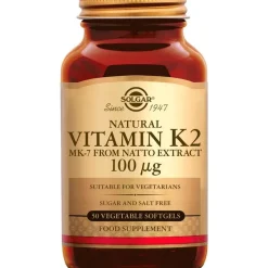Discount Solgar Vitamin K-2 100 mcg 50 capsules