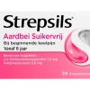 Sale Strepsils Keeltabletten Aardbei Suikervrij 24 stuks