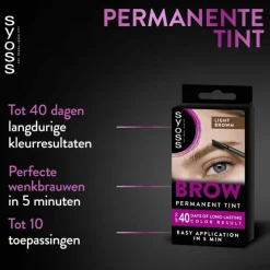 Clearance Syoss Browtint Wenkbrauw verf Lichtbruin
