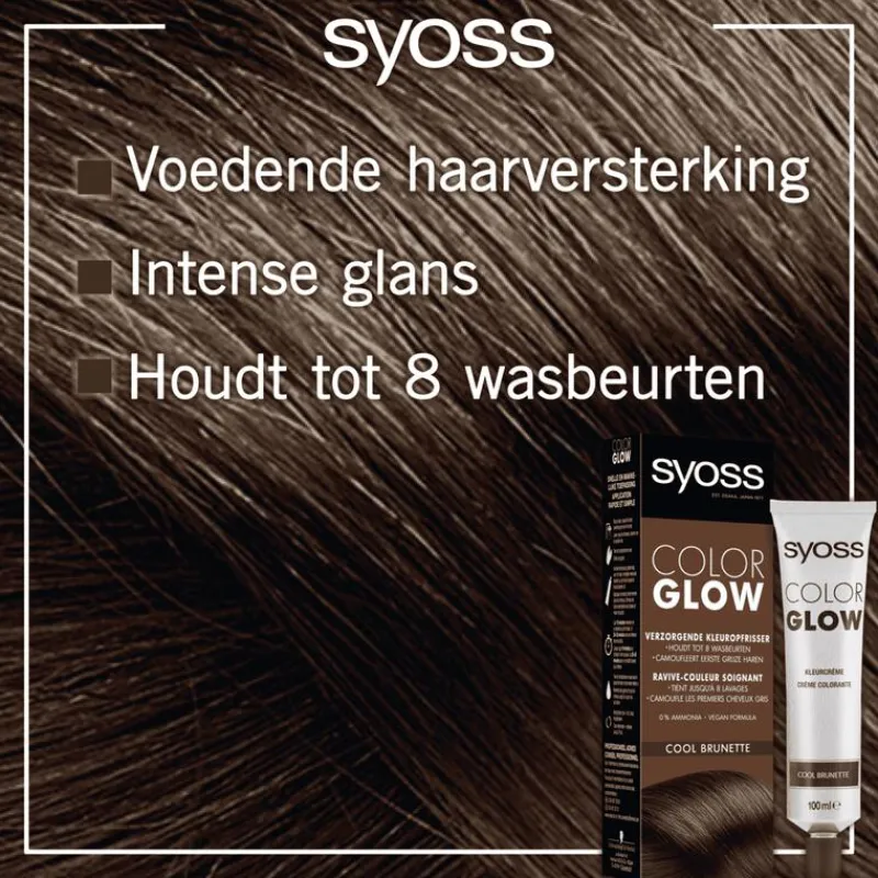 Sale Syoss Color Glow Cool Brunette
