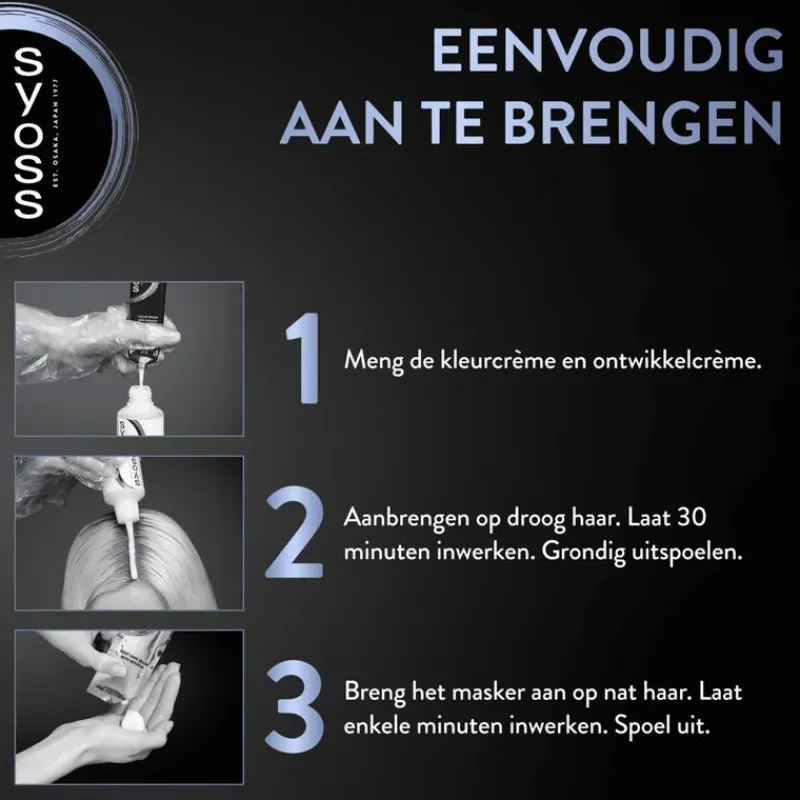 New Syoss Haarverf 12-59 Cool Platinum Blond