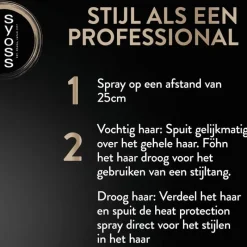 Outlet Syoss Heat Protection Haarspray 200 ML