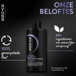 Online Syoss Intense Blonde Shampoo 440 ML