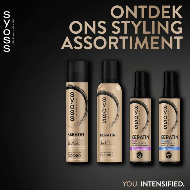 Best Syoss Keratine Haarspray Mini 75 ML