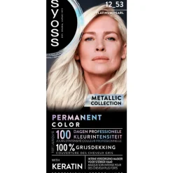 Outlet Syoss Metallic Collection Haarkleuring 12-53 Platinum Pearl