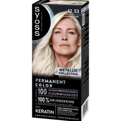 Outlet Syoss Metallic Collection Haarkleuring 12-53 Platinum Pearl