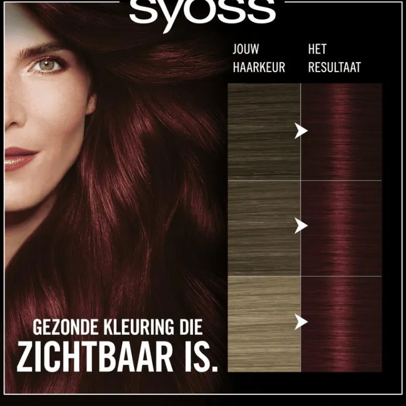 Outlet Syoss Oleo Intense 4-23 Bordeaux Rood/Bordeaux Intense