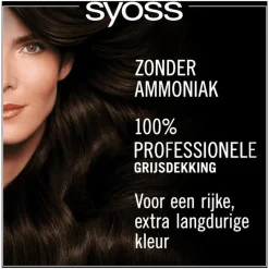Outlet Syoss Oleo Intense 2-10 Bruinzwart/Châtain Noir Bruinzwart/Ch&acirc;tain Noir