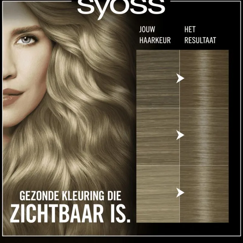 Clearance Syoss Oleo Intense 7-58 Cool Beigeblond/Blond Beige Froid
