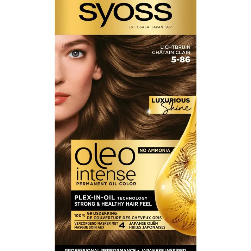 Online Syoss Oleo Intense 5-86 Lichtbruin/Châtain Clair 5-86 Licht Bruin