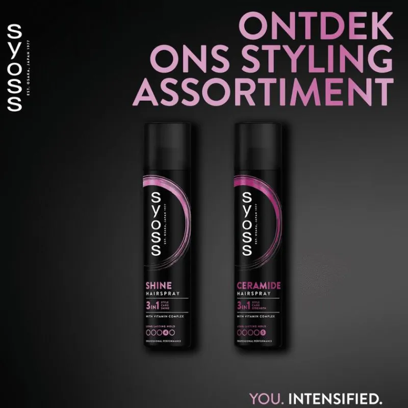 Clearance Syoss Shine Hold Haarspray 300 ML