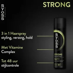 Discount Syoss Strong Hold Haarspray 300 ML