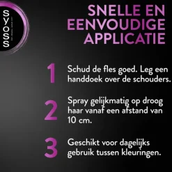 Best Syoss Uit Groeispray Donkerbruin