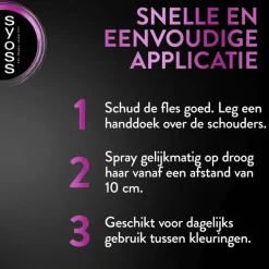 Sale Syoss Uit Groeispray Middenblond Donkerblond