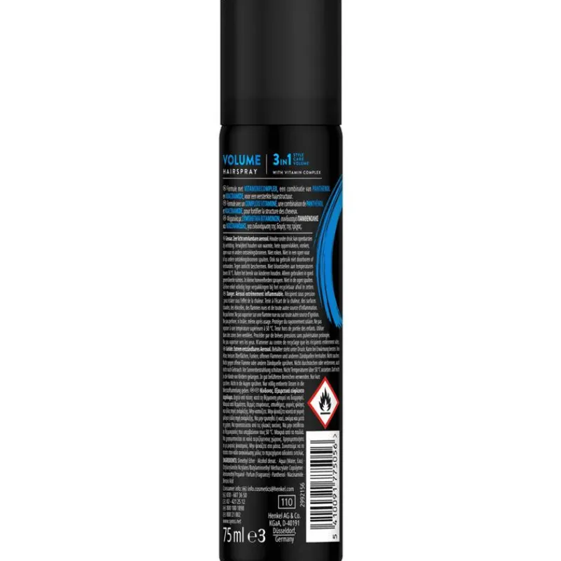 Clearance Syoss Volume Haarspray Mini 75 ML