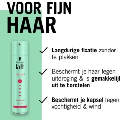 Hot Taft Styling Volume Haarspray 250 ML