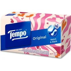 Discount Tempo Original Box 4 Laags Zakdoekjes 100 stuks