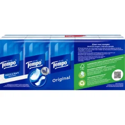 New Tempo Regular 4-Laags Zakdoekjes 10 pakjes