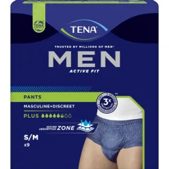 Sale Tena Men Active Fit Pants Medium 9 stuks