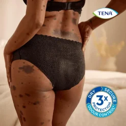 Hot Tena Silhouette Plus Low Waist Wegwerp Broekjes Zwart L 10 stuks