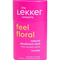Clearance The Lekker Company Feel Floral Deodorant Stick 40 Gram