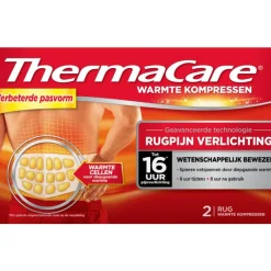 Outlet ThermaCare Rugpijn Warmte Kompressen