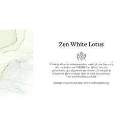 Therme Zen White Lotus Fragrance Sticks 150 ML